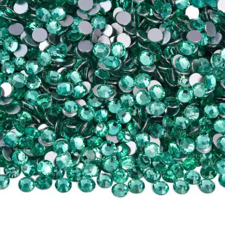 Mint színű ragasztható kristálykő