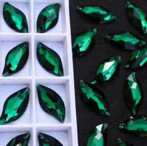 Emerald Dream színű levél alakú kristály (másolat)